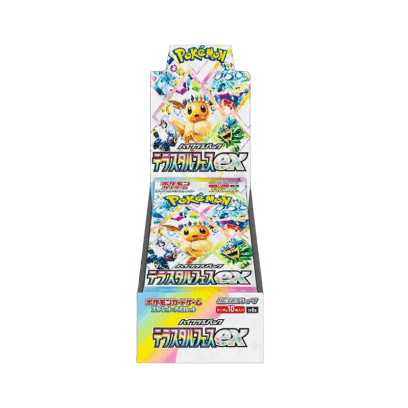 Pokemon Terastal Festival ex Display 10 Buste (JP)