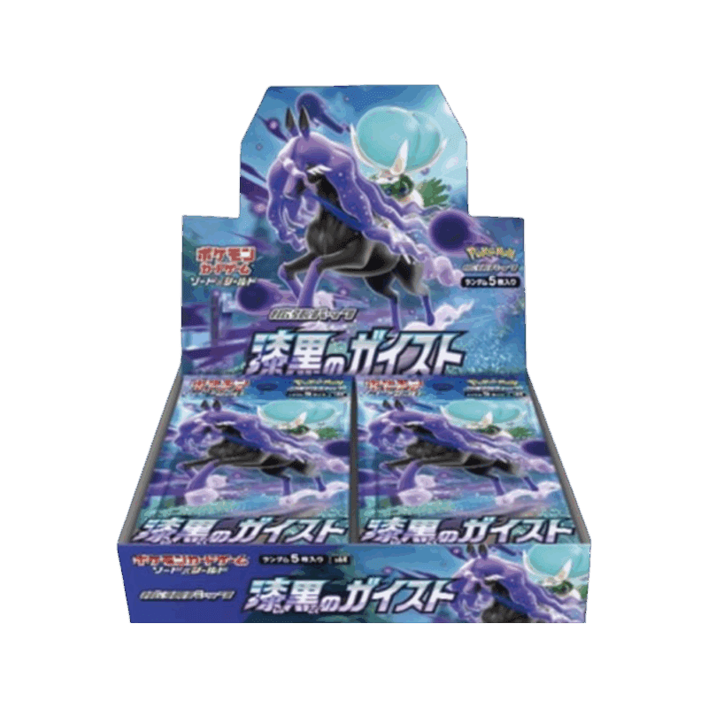 Pokemon Jet Black Spirit Display 30 Buste (JP)