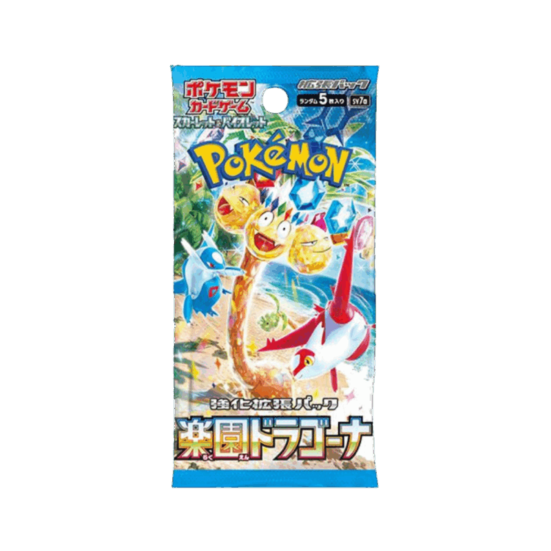 Pokemon Paradise Dragona Sv7A - Bustina Singola 5 Carte (Jap)
