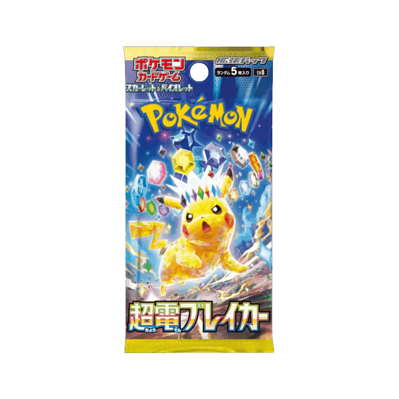 Pokémon Bustina Scarlet and Violet – Super Electric Breaker – SV8 [JAP]
