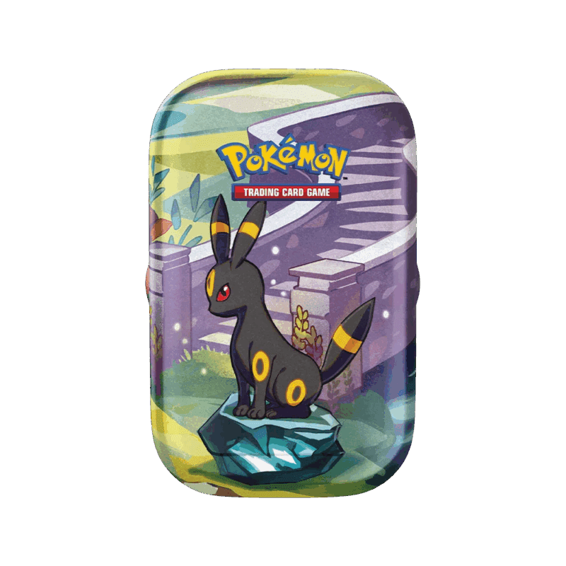Pokemon Mini Tin da Collezione Evoluzioni Prismatiche Umbreon IT