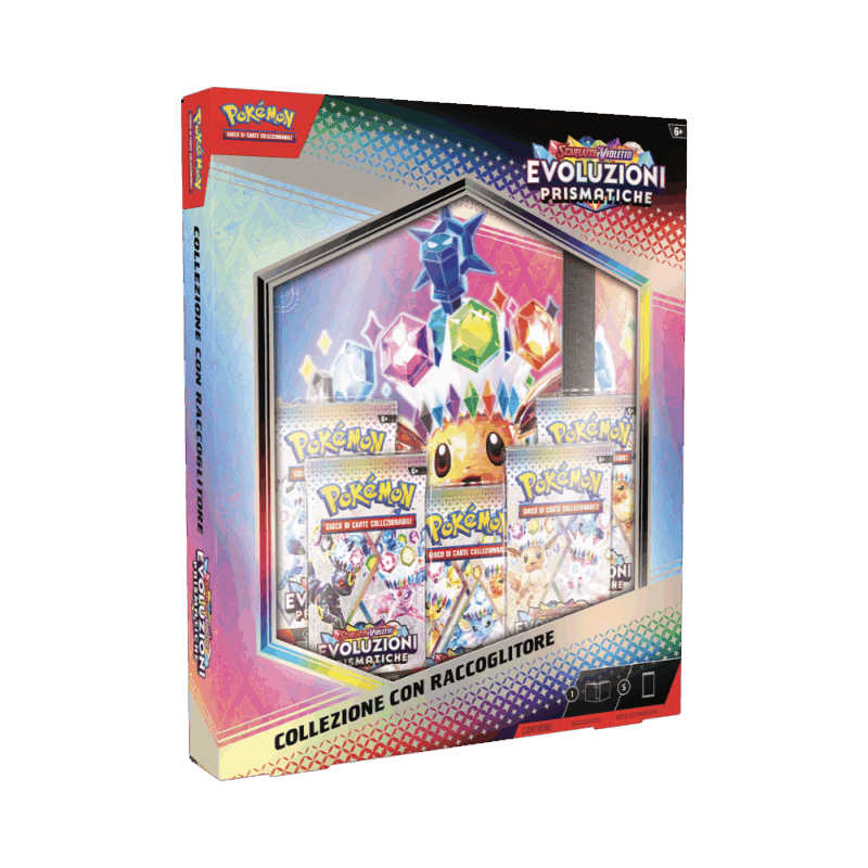 Pokemon Collezione Evoluzioni Prismatiche con Raccoglitore IT
