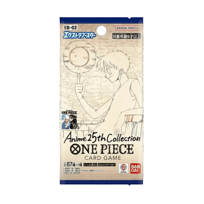 One Piece EB-02 Anime 25th Collection Booster Pack JAP