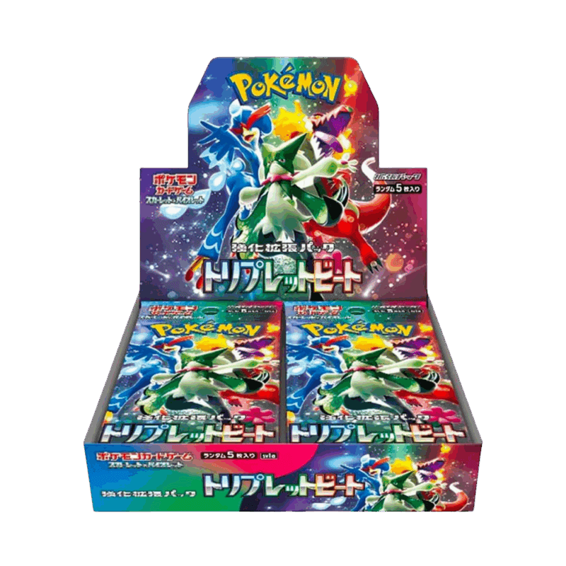 Pokemon Triple Beat Display 30 Buste JP