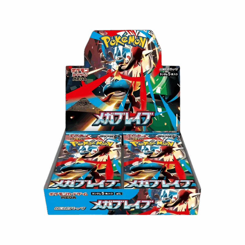 Pokemon Mega Brave Display 30 Buste (JP)