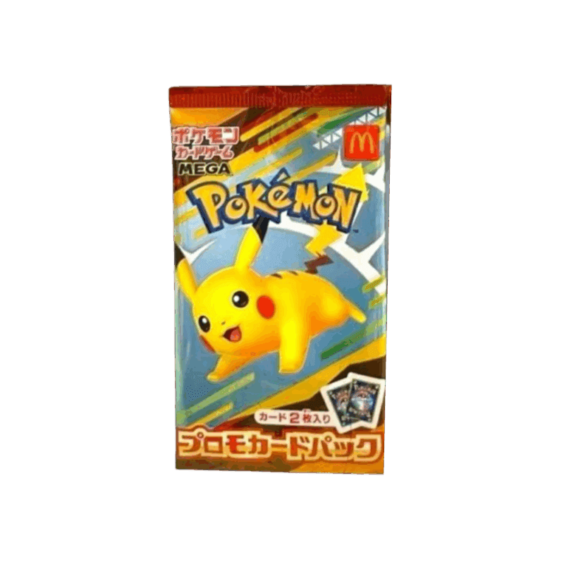 Pokemon McDonald’s 2025 Promo Pack 2 Carte (JP)