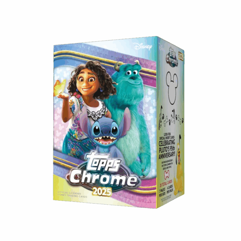 2025 Topps Chrome Disney Value Box