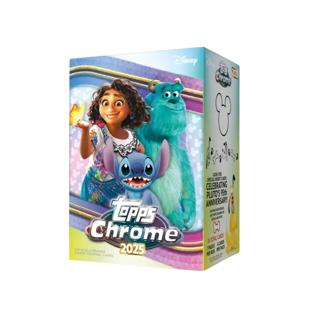 2025 Topps Chrome Disney Value Box