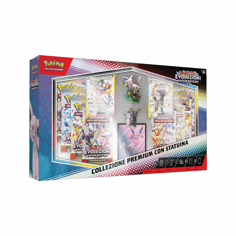 Collezione Premium Evoluzioni Prismatiche Espeon Umbreon