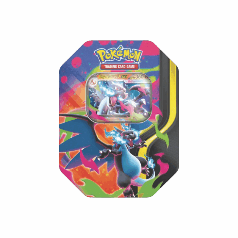 Pokémon Tin da Collezione Mega Charizard X