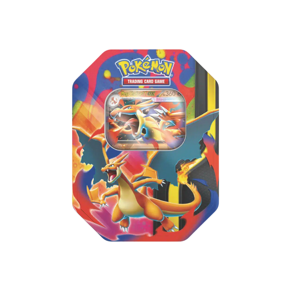 Pokémon Tin da Collezione Mega Charizard Y