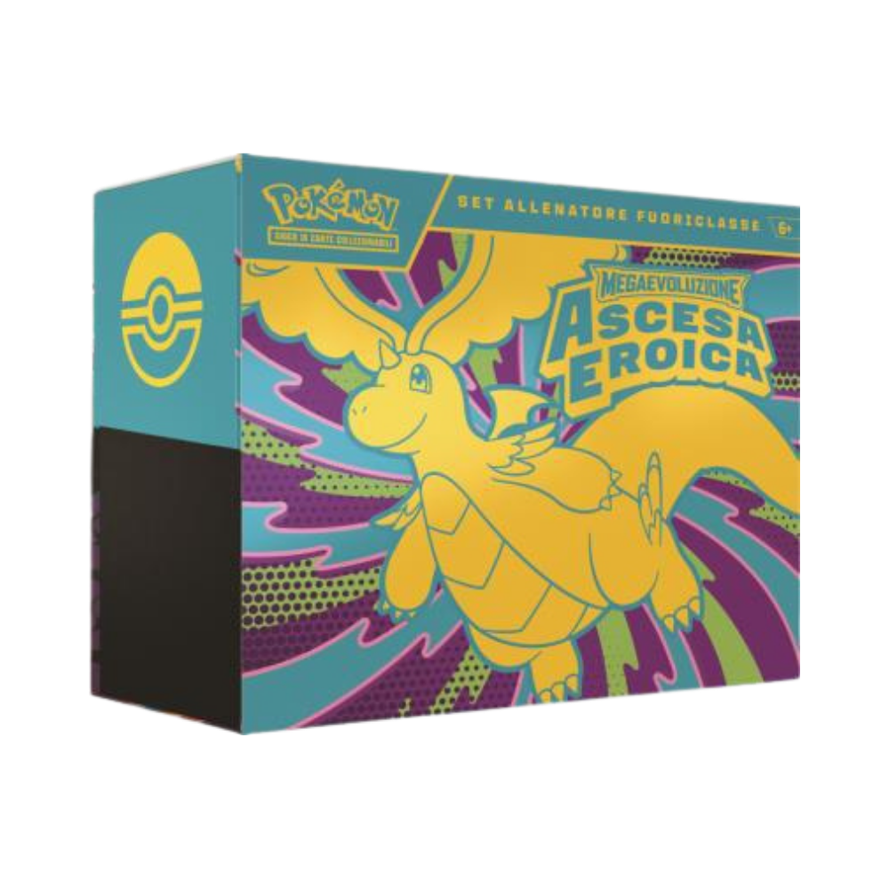 Pokémon Set Allenatore Fuoriclasse – Megaevoluzione: Ascesa Eroica (IT)