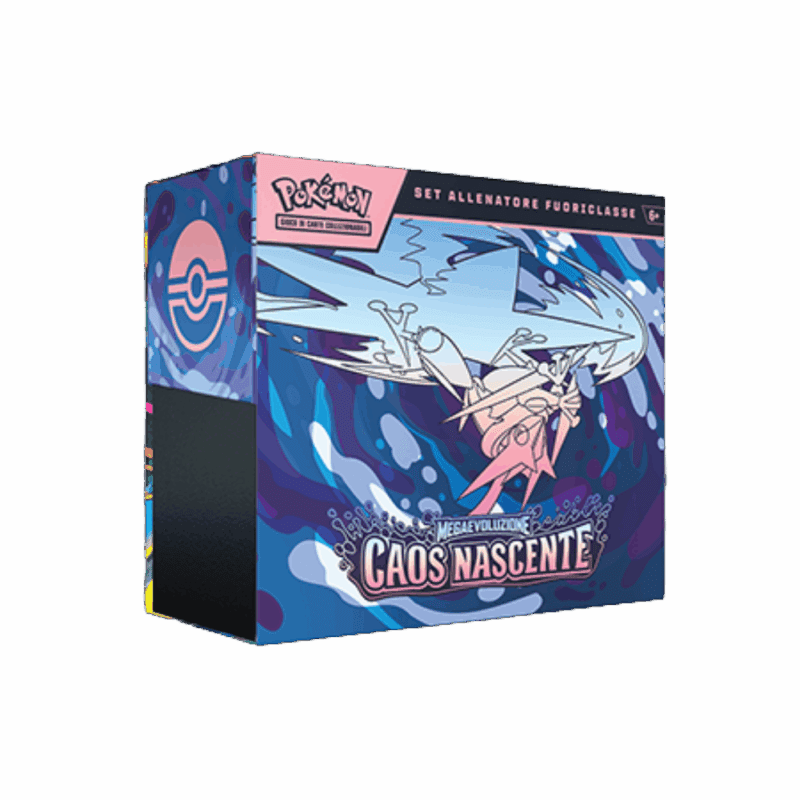 Pokémon Set Allenatore Fuoriclasse Caos Nascente ITA